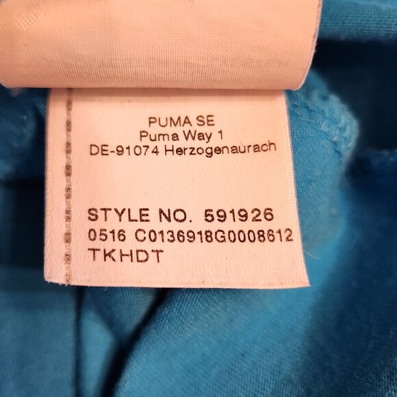 Puma Women's Lightweight Blue Hoodie - Picture 14 of 15